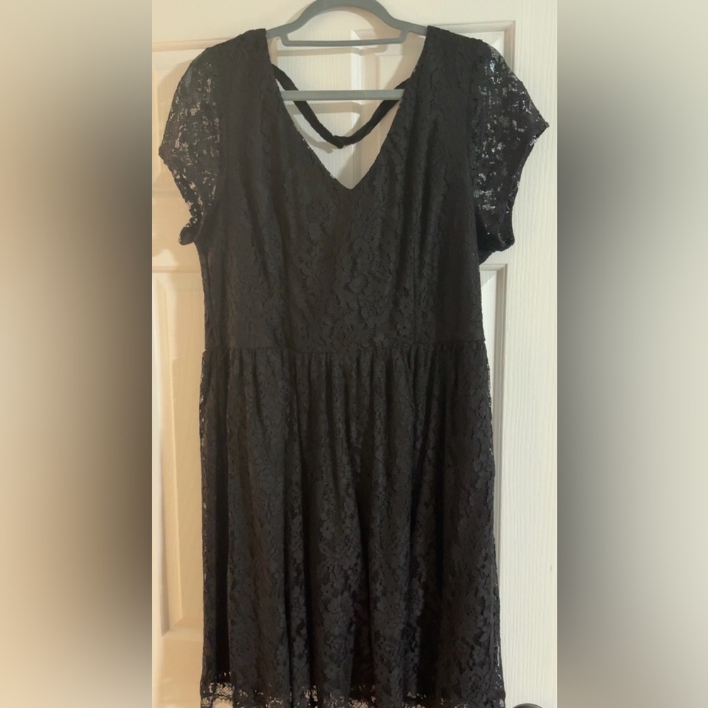 Maurice’s Black Lace Dress